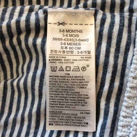 Baby Gap lined bear cardigan - Picture 4 of 4